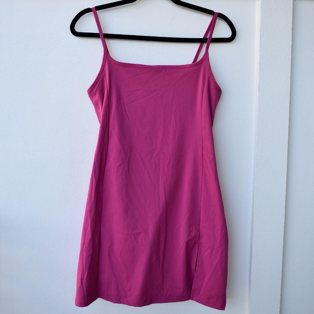 Pink tennis dress with shorts
